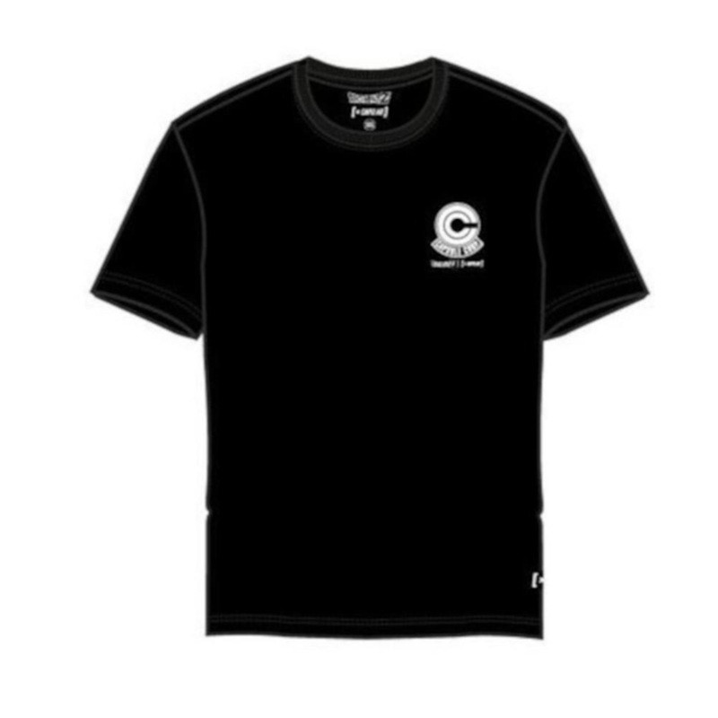 T-shirt - Vegeta Capsule Corp. (Noir) - Dragon Ball Z - M Unisexe 