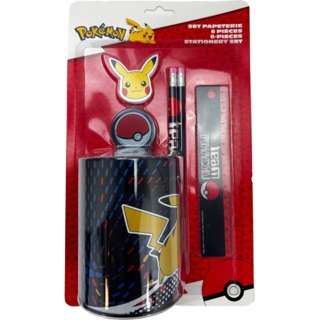 Set de papeterie - Team Pikachu - Pokemon