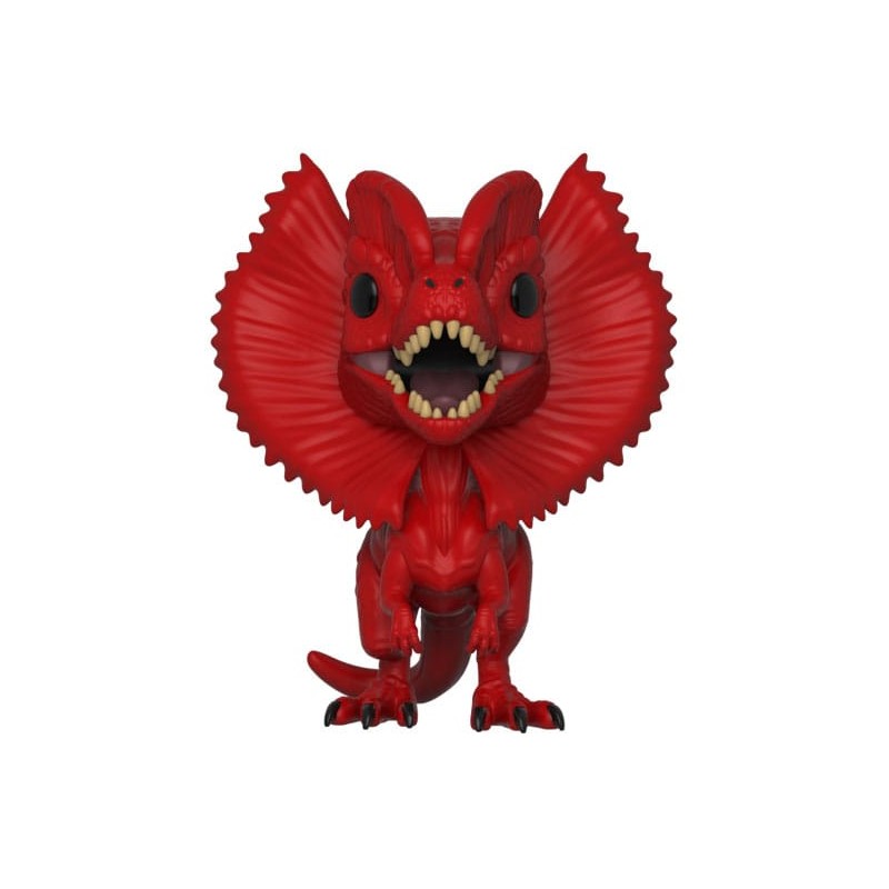 Dilophosaurus (Red) - Jurassic Park (550) - POP Animation - Exclusive