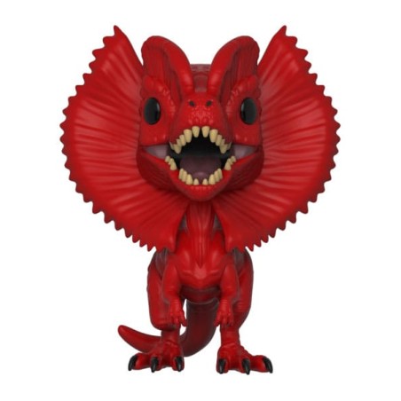 Dilophosaurus (Red) - Jurassic Park (550) - POP Animation - Exclusive