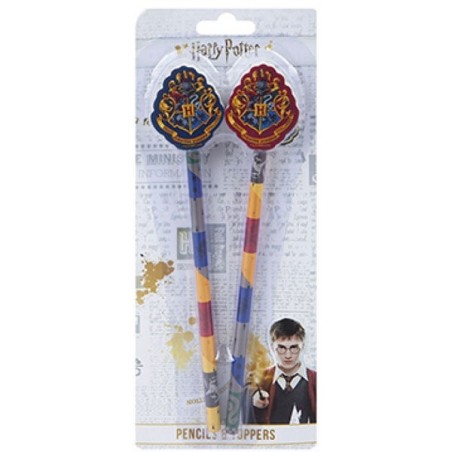 Emballage abîmé - Crayons gris - Poudlard - Harry Potter