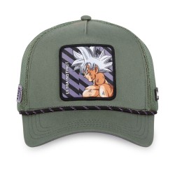Casquette Trucker - Goku UI Side (Kaki) - Dragon Ball Super - U Unisexe 