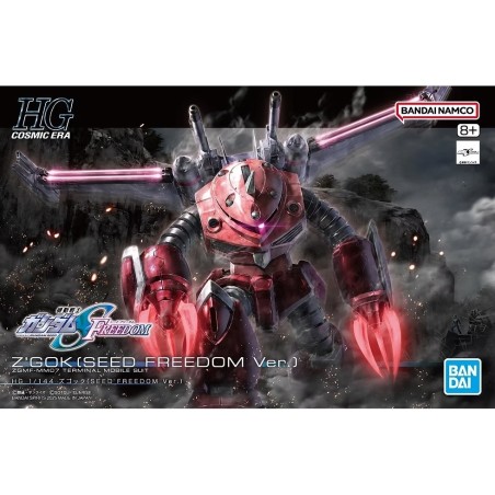 Emballage abîmé - High Grade - Z'Gok - Gundam : Seed Freedom