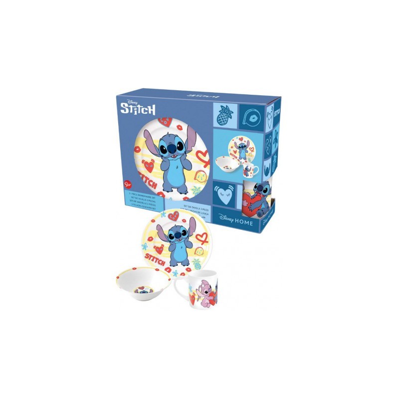 Set de Vaisselle - Stitch - Lilo & Stitch