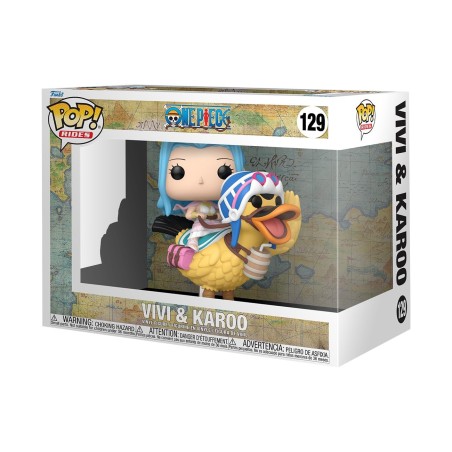 Vivi et Karoo - One Piece (129) - POP Animation - Rides - Super Deluxe