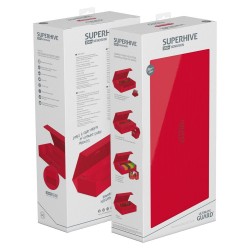 Boîte à Cartes Superhive 550+ - XenoSkin Rouge