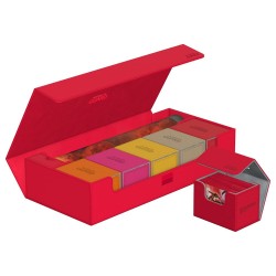 Boîte à Cartes Superhive 550+ - XenoSkin Rouge