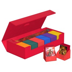 Boîte à Cartes Superhive 550+ - XenoSkin Rouge