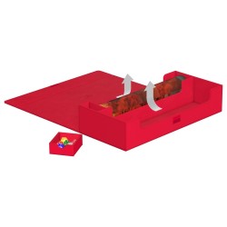 Boîte à Cartes Superhive 550+ - XenoSkin Rouge