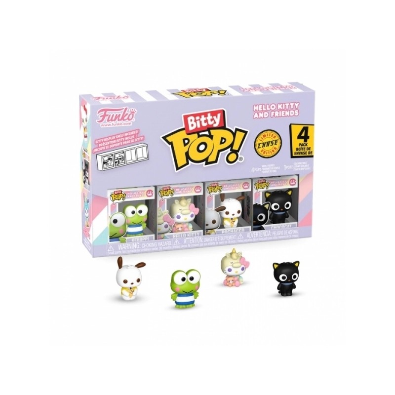 Pack de 4 - Keroppi - Sanrio - Bitty POP