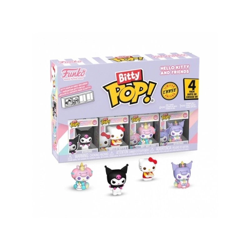 Pack de 4 - Kuromi - Sanrio - Bitty POP