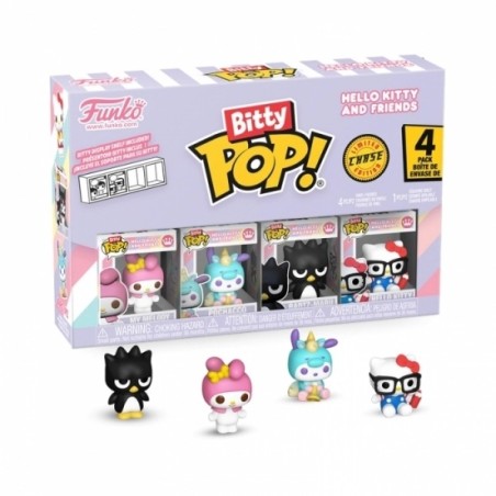 Pack de 4 - My Melody - Sanrio - Bitty POP