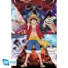 Poster - Luffy vs Nouveau Monde - One Piece - Roulé et filmé