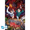 Poster - Momo et Okarun - Dan Da Dan - Roulé et filmé