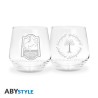 Pack de 2 - Verres - Le Poney Fringuant & Le Gondor - Le Seigneur des Anneaux