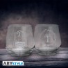 Pack de 2 - Verres - Le Poney Fringuant & Le Gondor - Le Seigneur des Anneaux