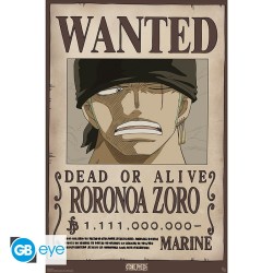 Poster - Wanted Zoro Wano -...