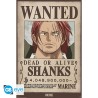 Poster - Wanted Shanks Wano - One Piece - Roulé et filmé