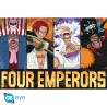 Poster - Les Quatres Empereurs - One Piece - Roulé et filmé