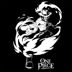 T-shirt - Portgas D. Ace - One Piece - S Unisexe 