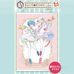Poster - Rem et Émilia (Lot A) - Sweet Happy Life - Re:Zero - Ichibanshô BNP62395
