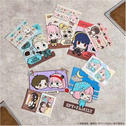Fourre + Stickers - My Classmate (Lot F) - Lovely Ordinary Days - Spy x Family - Ichibanshô BNP62320