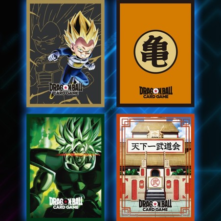 Protèges Cartes - Dragon Ball Super : Fusion - Official Sleeve 3 (assortiment 4 types)