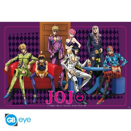 Poster - Golden Wind Team - Jojo's Bizarre Adventure