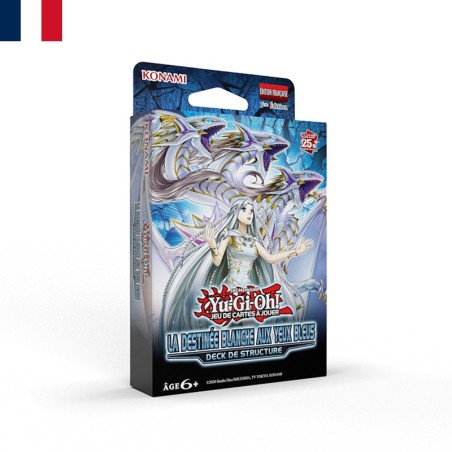 JCC - Deck de Structure - La Destinée Blanche aux Yeux Bleus - Yu-Gi-Oh! (FR)