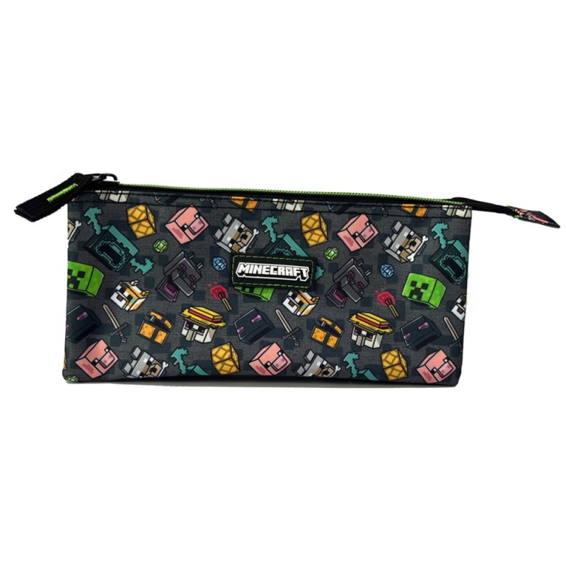 Trousse - Triple - Pixel 25 - Minecraft
