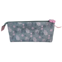Trousse - Triple - Pink Flower - Lilo & Stitch