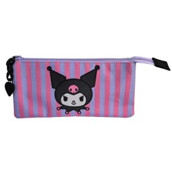 Trousse - Triple - Kuromi -...