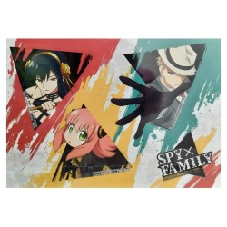 Fourre + Stickers - Forger's Family Pose (Lot F) - Lovely Ordinary Days - Spy x Family - Ichibanshô BNP62320