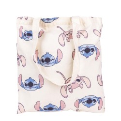 Cabas en Toile - Stitch & Angel - Lilo & Stitch - Unisexe 