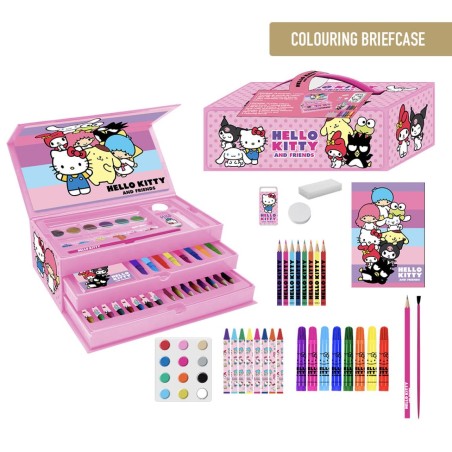Set de Papeterie - Coffret à Tiroirs Personnages - Sanrio