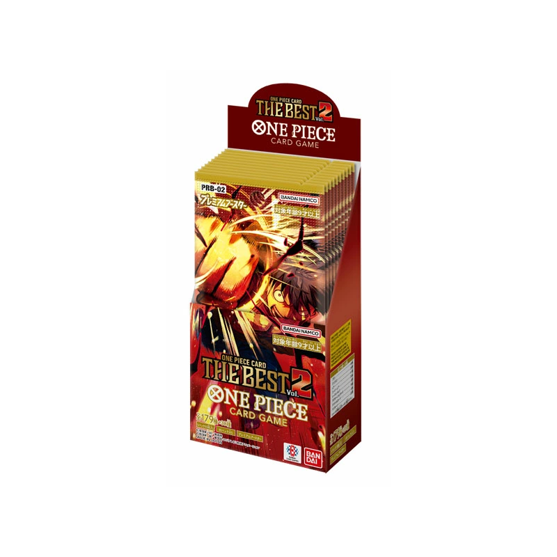 JCC - Premium Booster - PRB-02 - "The Best 2" - One Piece (JP) - (10 boosters)
