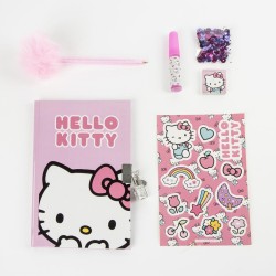 Ensemble de Papeterie - Set Carnet de note - Hello Kitty