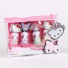 Set de Stylo - 4 feutres fluo - Hello Kitty