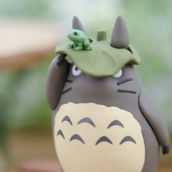Puzzle - Totoro Gris Feuille - Totoro 3D