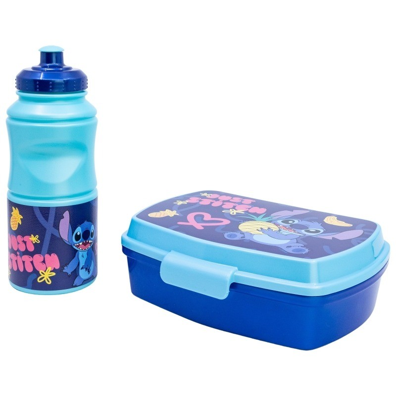Bouteille et boîte à repas - Just Stitch - Lilo & Stitch