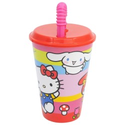 Gobelet avec Paille - Kitty & Friends - Hello Kitty