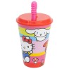 Gobelet avec Paille - Kitty & Friends - Hello Kitty