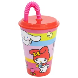 Gobelet avec Paille - Kitty & Friends - Hello Kitty