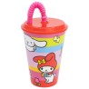 Gobelet avec Paille - Kitty & Friends - Hello Kitty