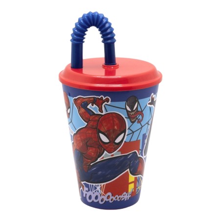 Gobelet avec Paille - Mob Rules - Spiderman
