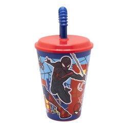 Gobelet avec Paille - Mob Rules - Spiderman