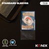 Protèges Cartes 100 pièces - Standard Sleeves - taille Standard - transparent
