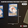 Protèges Cartes 100 pièces - Standard Sleeves - taille Standard - transparent
