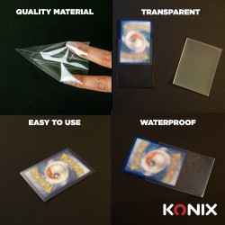 Protèges Cartes 100 pièces - Standard Sleeves - taille Standard - transparent