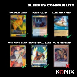Protèges Cartes 100 pièces - Standard Sleeves - taille Standard - transparent
